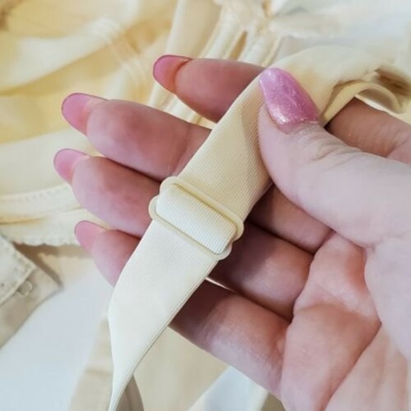 Vintage 60s Bra Beige Original Full Coverage 32D Pinup Bullet Bra Floral - Picture 7 of 9